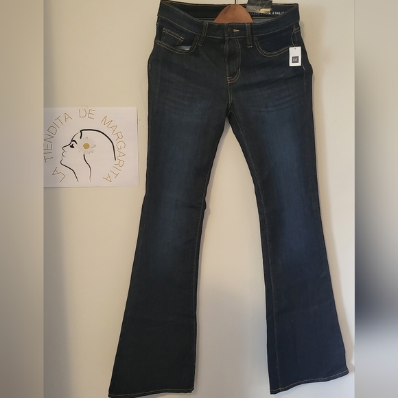 NWT GAP dark denim flares - Picture 1 of 4